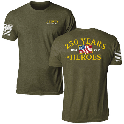 250 Years of Heroes