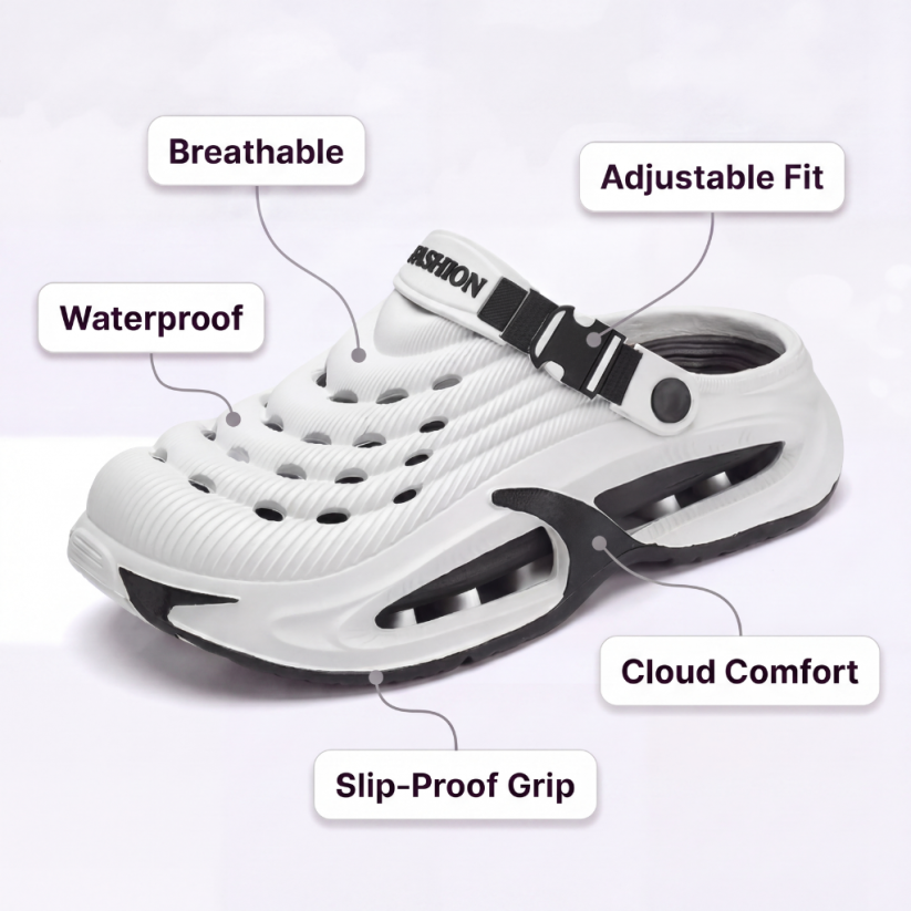 3D Performance Cloud Clogs
