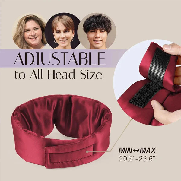 Cloud-Soft Mulberry Silk Eye Mask (Black)