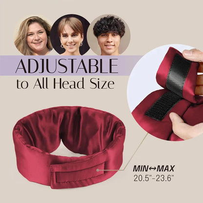 Cloud-Soft Mulberry Silk Eye Mask (Black)