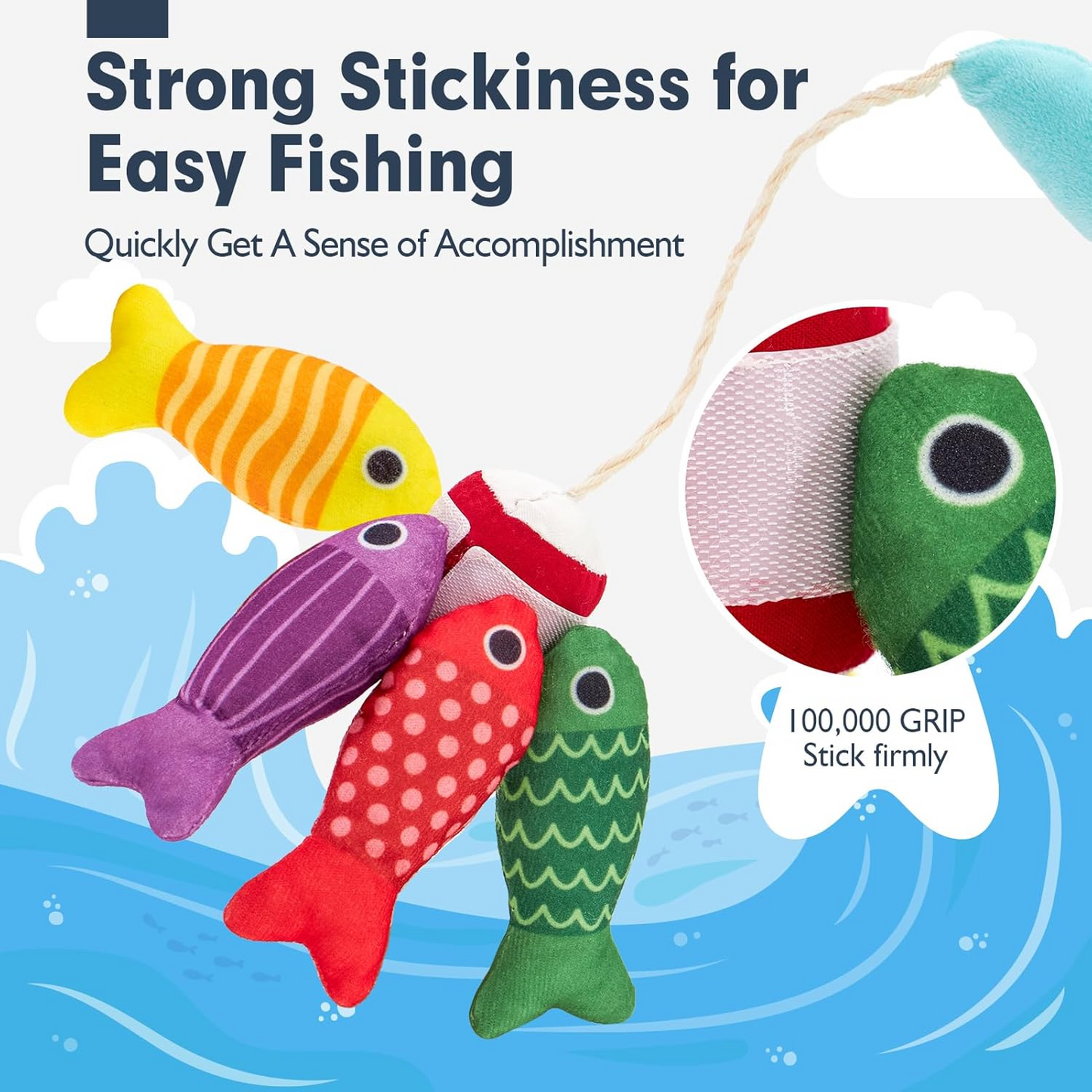 LittleAngler Montessori Fishing Set – Sensory Ocean Learning Toy