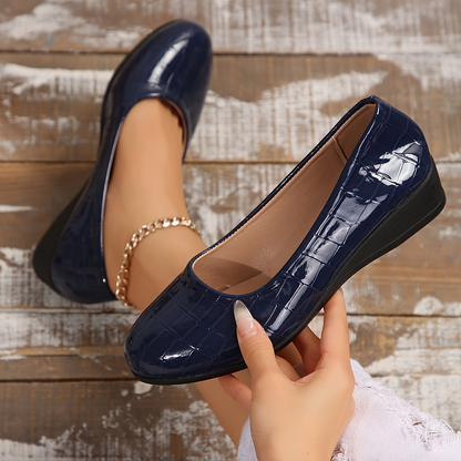 Orthopedic leather shoes, Lightweight, Anti-Slip