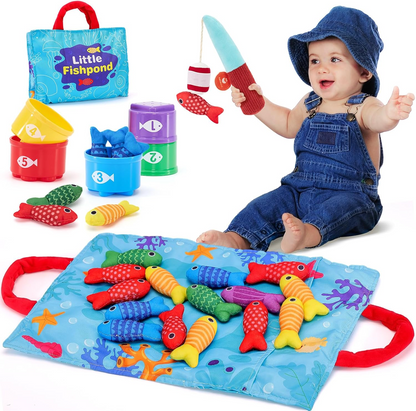 LittleAngler Montessori Fishing Set – Sensory Ocean Learning Toy