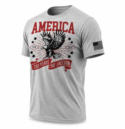 America 250 Years of Freedom Shirt, 1776–2026 Anniversary Tee