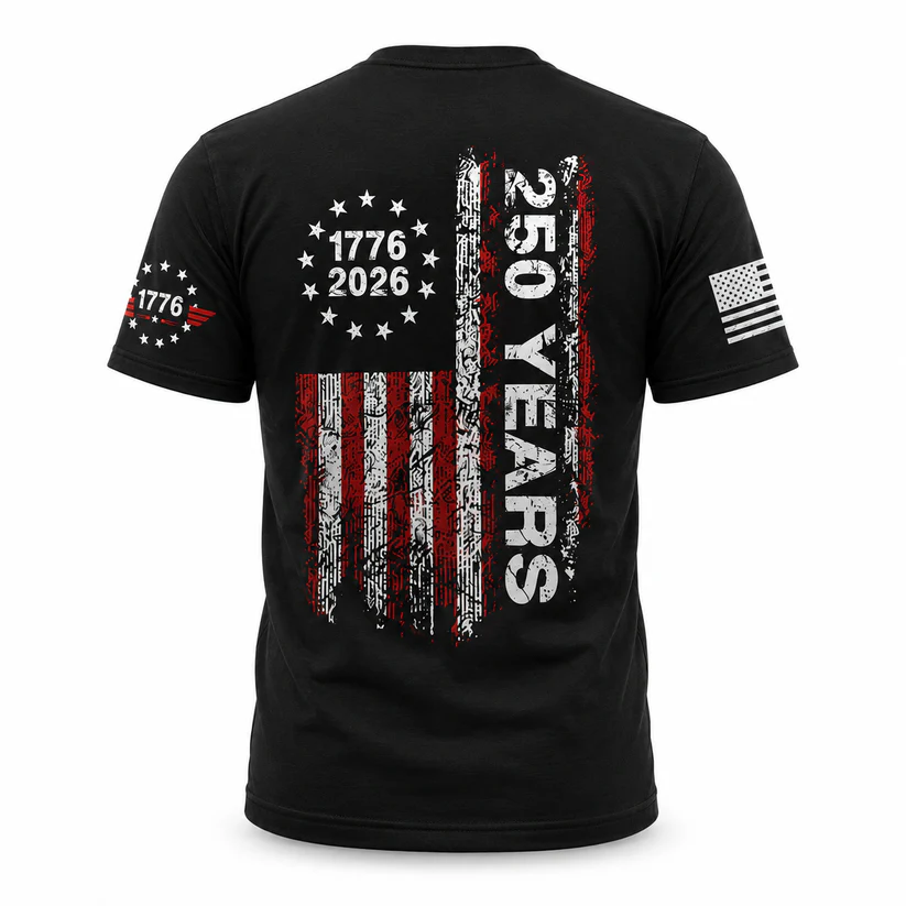 America 250th Birthday Tee, US Flag 250th Eagle Tee, Patriotic 1776 to 2026 Tshirt