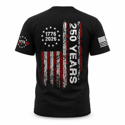 America 250th Birthday Tee, US Flag 250th Eagle Tee, Patriotic 1776 to 2026 Tshirt