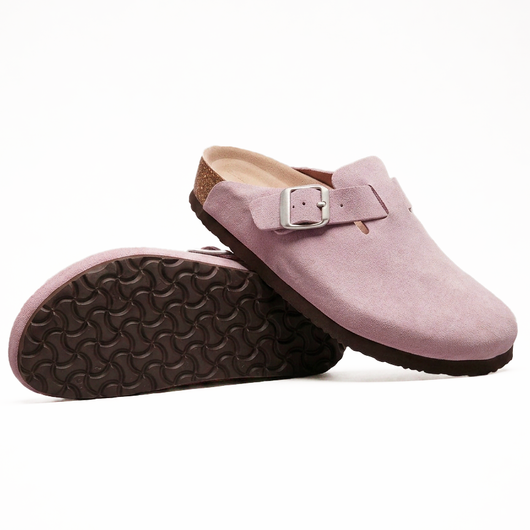 Suede Clogs