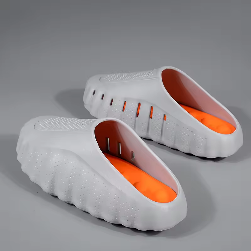 Foam Runner Clogs for Women Men, EVA Cloud Slides with Massage Sole