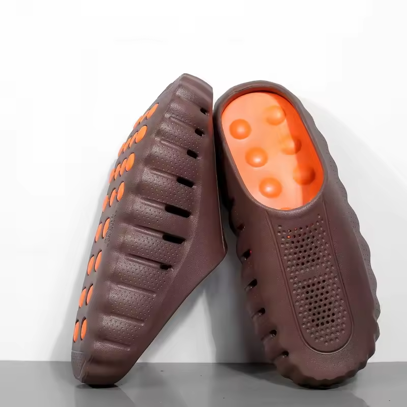 Foam Runner Clogs for Women Men, EVA Cloud Slides with Massage Sole