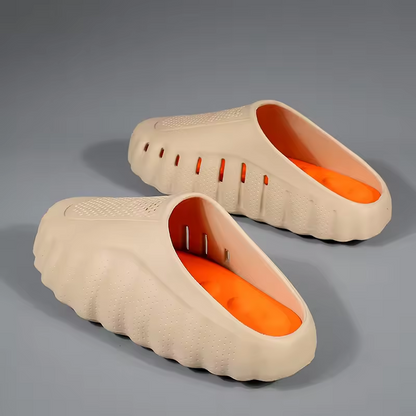 Foam Runner Clogs for Women Men, EVA Cloud Slides with Massage Sole