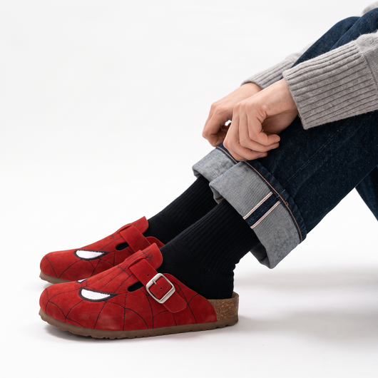 Crimson Web Clogs
