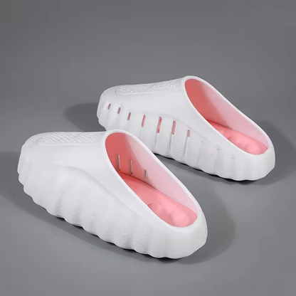 Foam Runner Clogs for Women Men, EVA Cloud Slides with Massage Sole