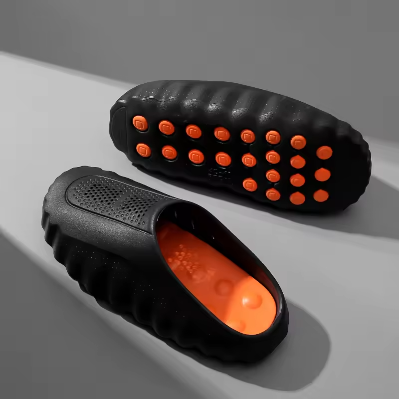 Foam Runner Clogs for Women Men, EVA Cloud Slides with Massage Sole