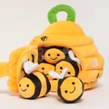 Bee Hive Sensory Plush Set – Soft Montessori Toy for Toddlers
