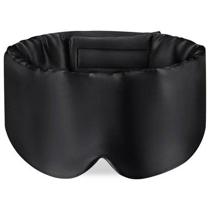 Cloud-Soft Mulberry Silk Eye Mask (Black)