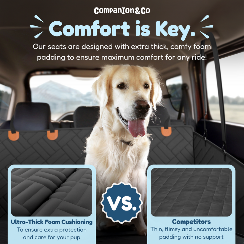 Cozynic™ Hard Bottom Car Seat Cover