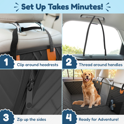 Cozynic™ Hard Bottom Car Seat Cover